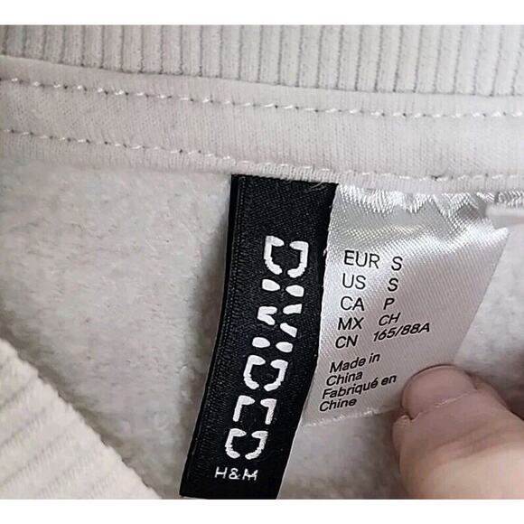 Nirvana Smiley Face Sweatshirt; Aesthetic White Rainbow Unisex Sweatshirt - Picture 5 of 6